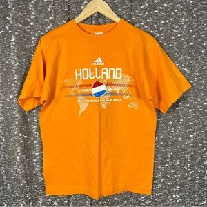 Holland Dutch Adidas World‎ Cup 2010 T-shirt